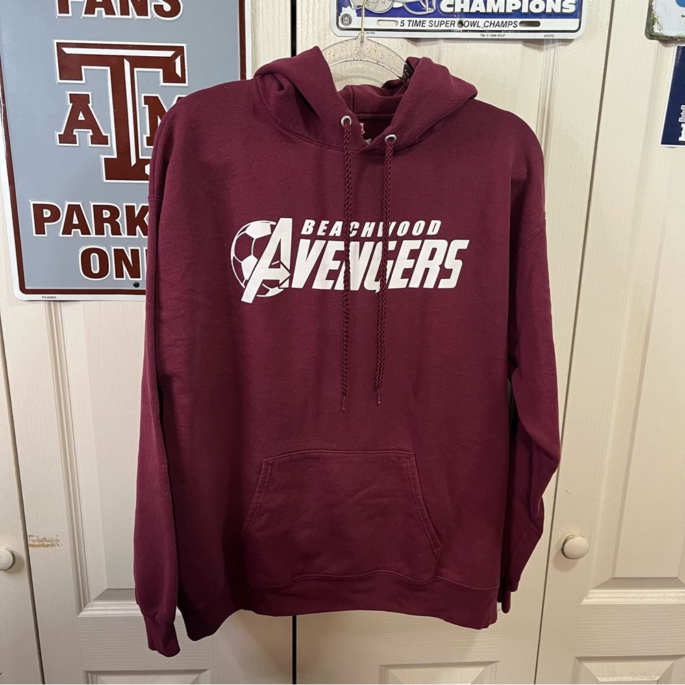 Beachwood Avengers Soccer Club pullover hoodie sweatshirt